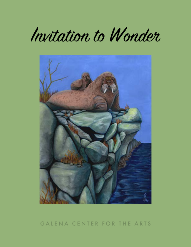 “invitation To Wonder” Virtual Art Book Galena Events Live Music And More